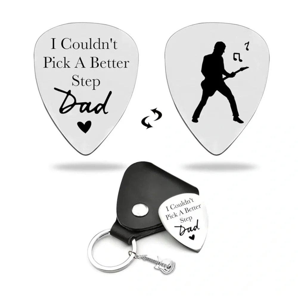 Guitar Pick Holder Keychain